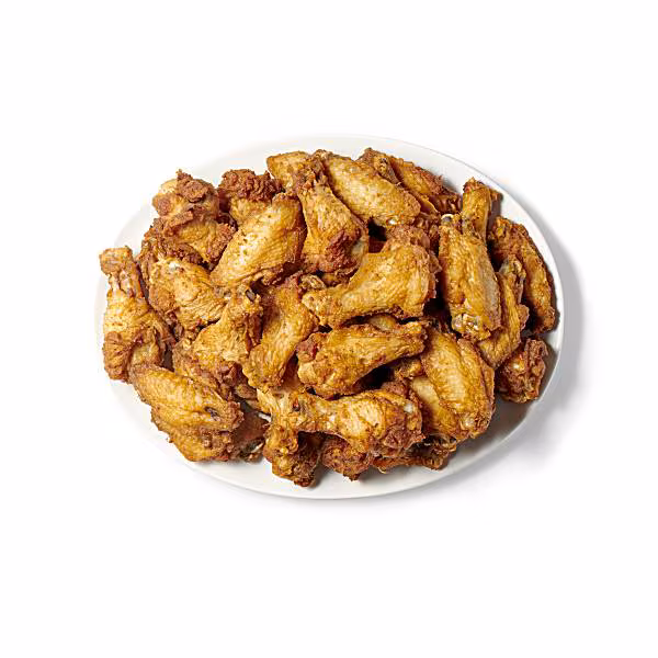 Publix Deli Fried Chicken Wings 50-Piece Plain Non-Breaded, Served Hot